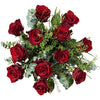 12 Red Roses - Hand-tied Bouquets - Postabloom Flower delivery app